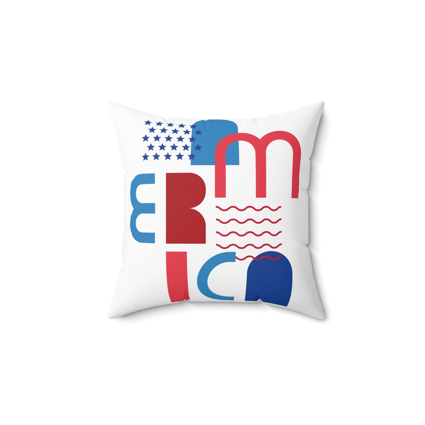 Spun Polyester Square Pillow