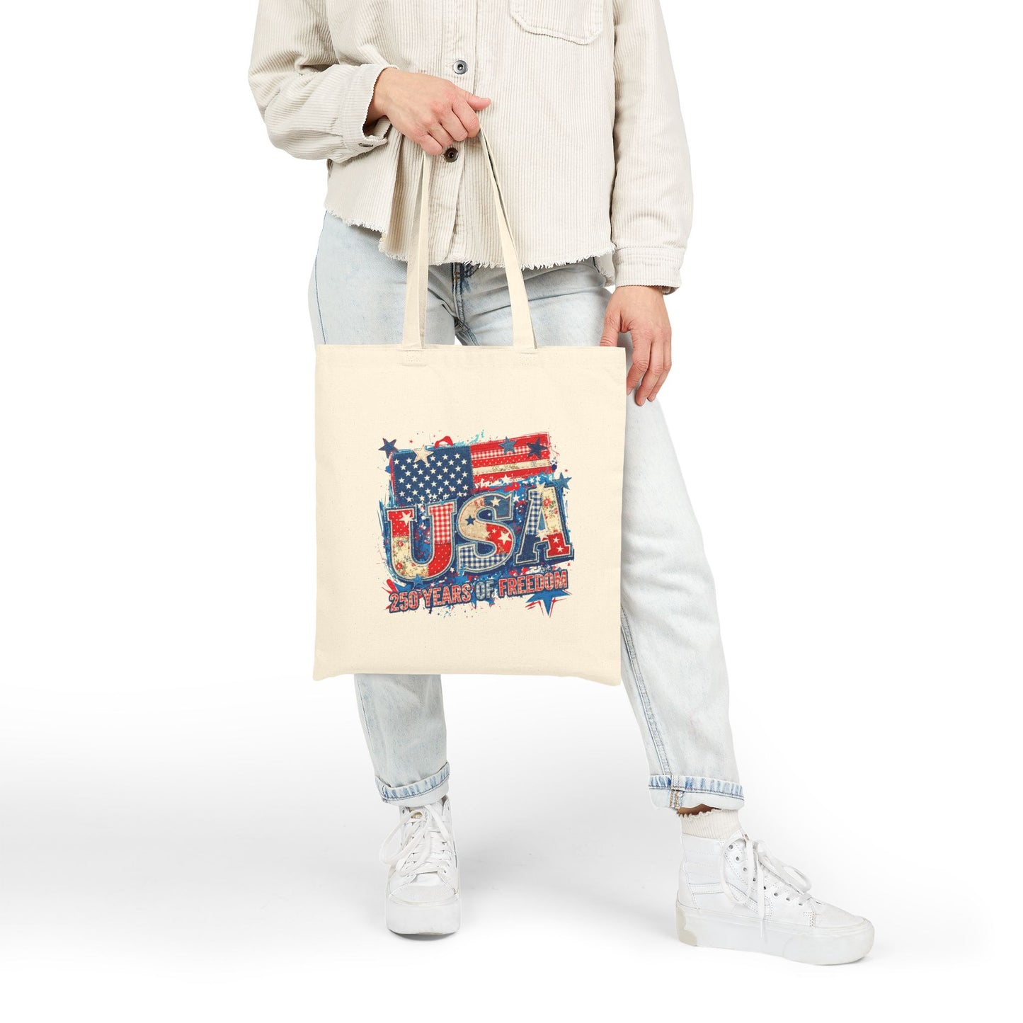 Cotton Canvas Tote Bag