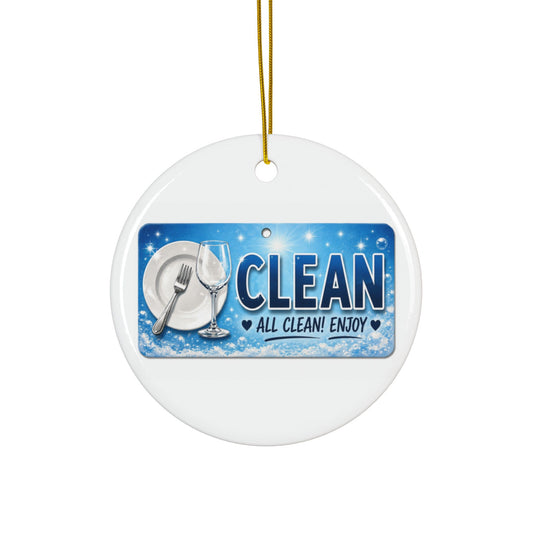 Clean/Dirty sign for dishwasher