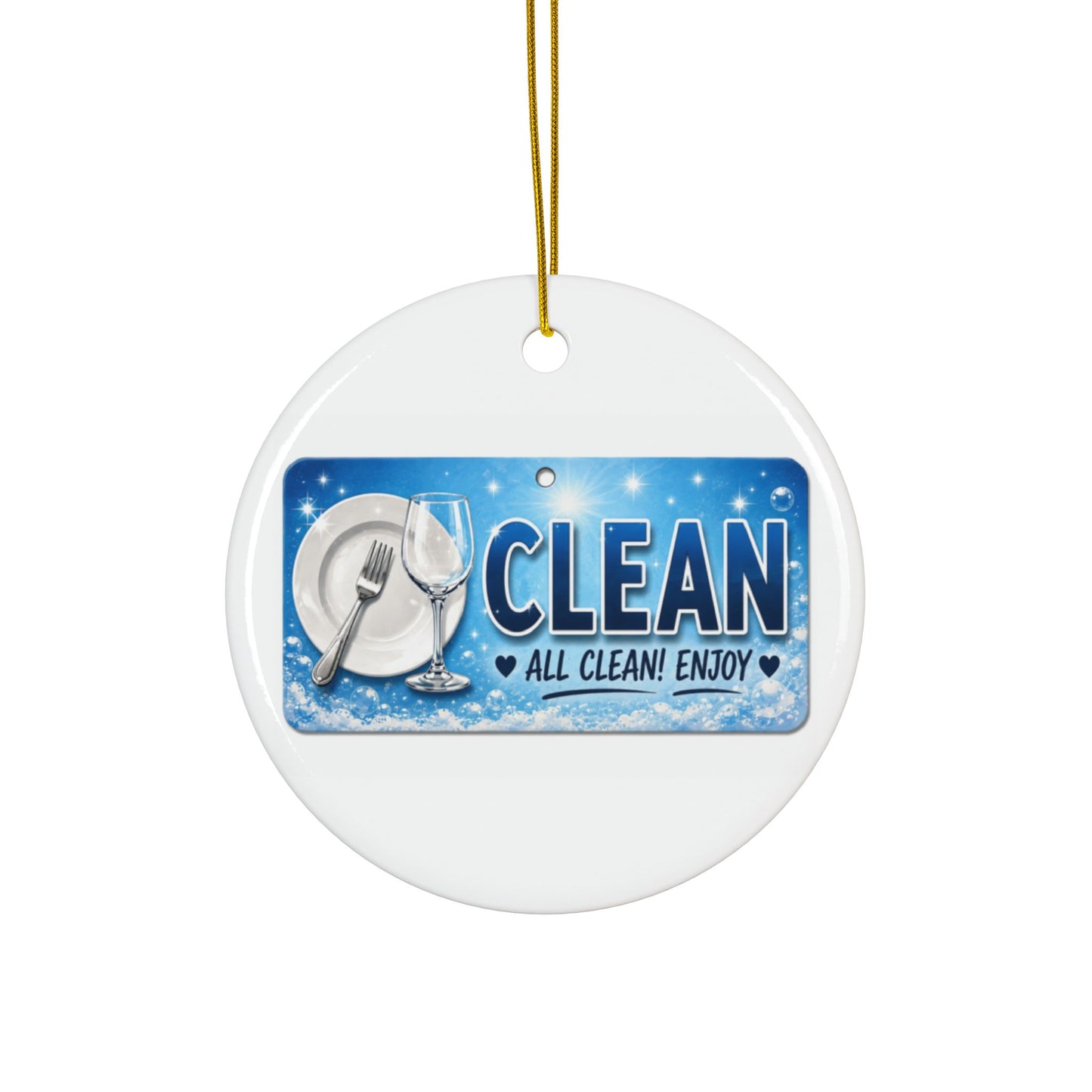 Clean/Dirty sign for dishwasher