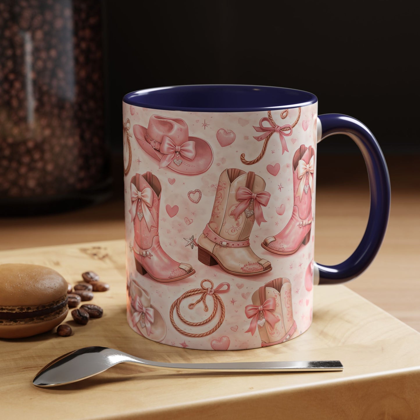 Pink Cowgirl Boot Mug