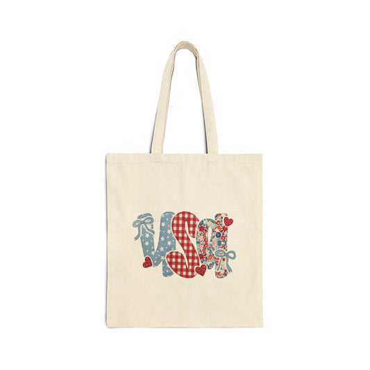 Cotton Canvas Tote Bag