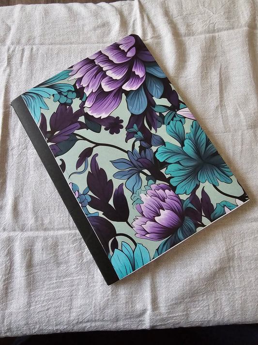 Floral notebook