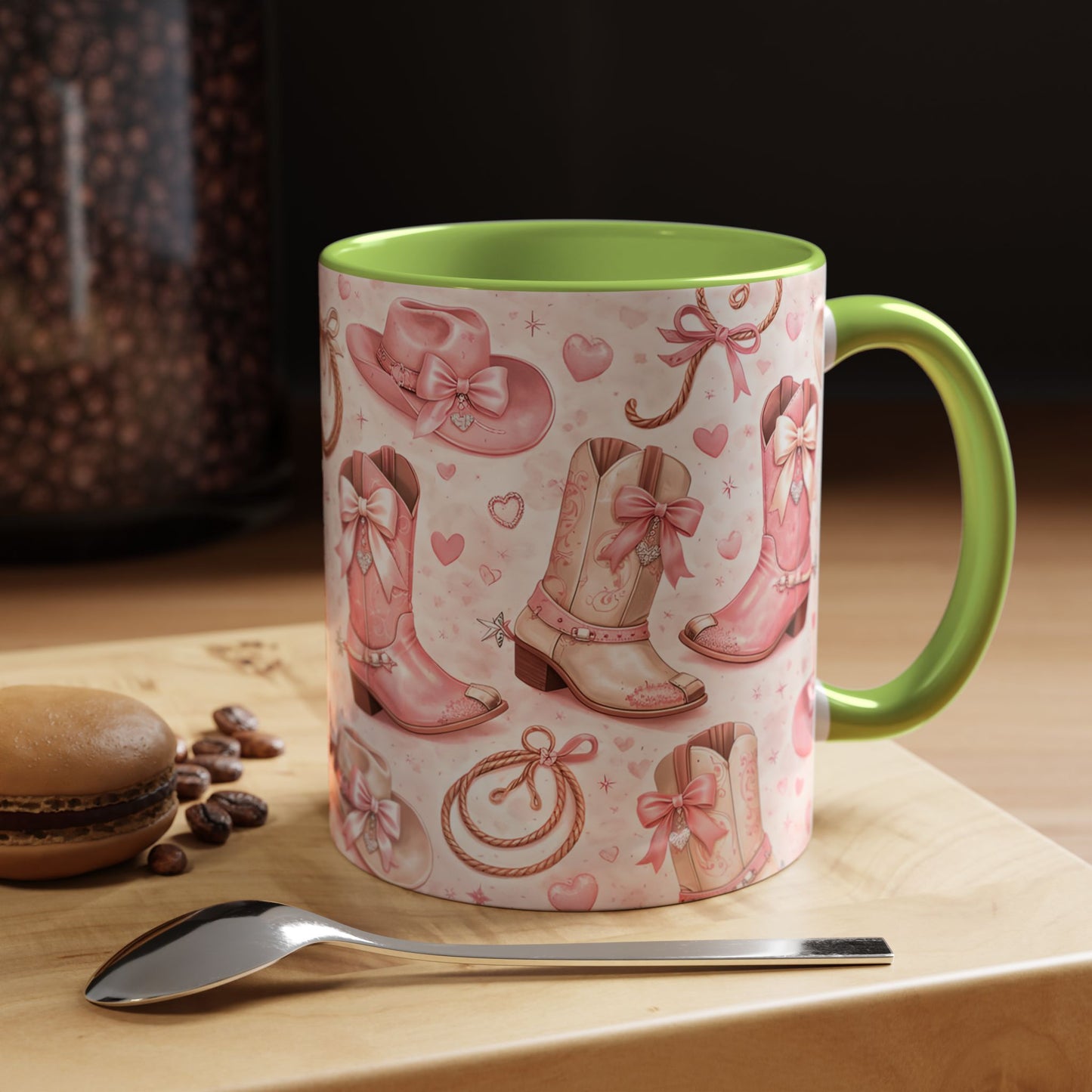 Pink Cowgirl Boot Mug